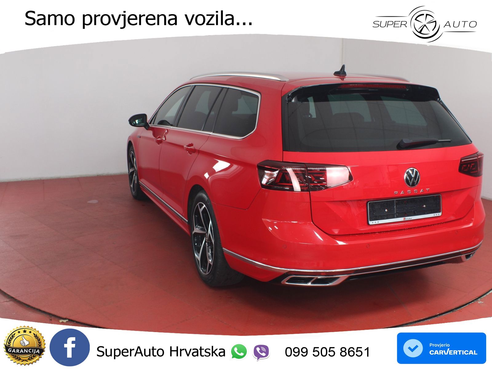 Volkswagen Passat Variant 2.0 TDI (150 KS) DSG R-Line LED+GR SJED+ACC