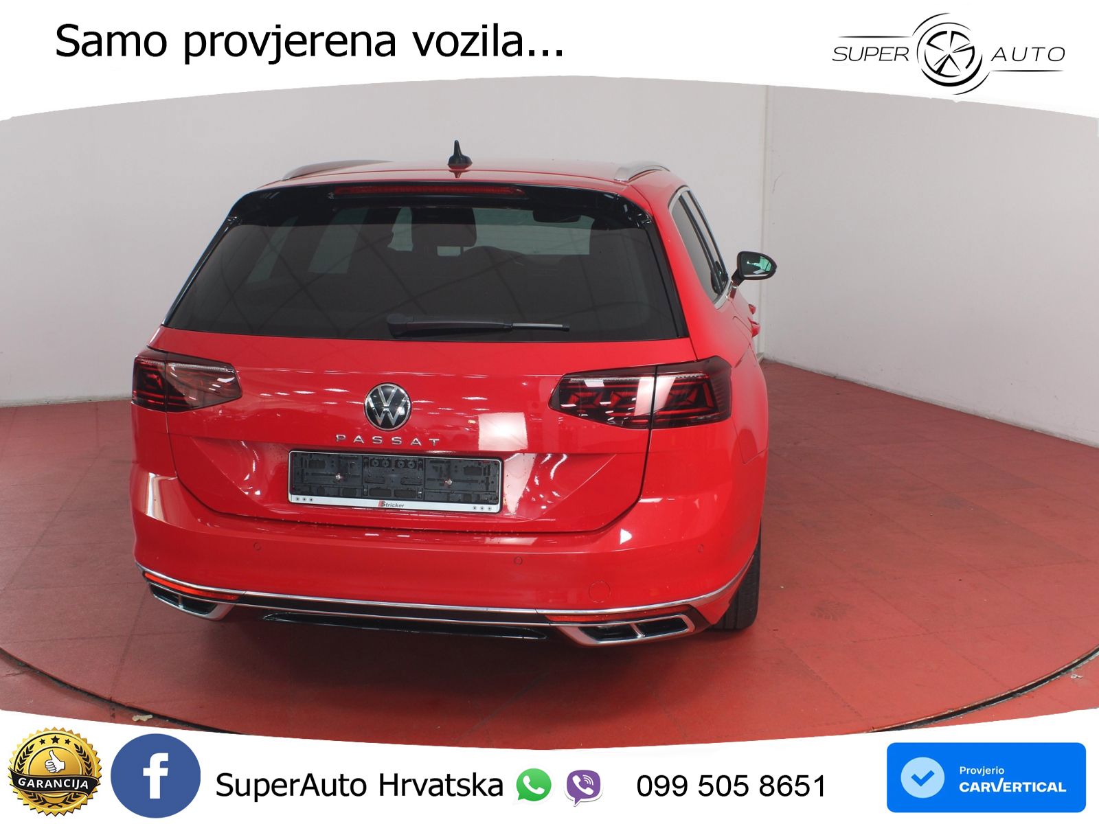 Volkswagen Passat Variant 2.0 TDI (150 KS) DSG R-Line LED+GR SJED+ACC