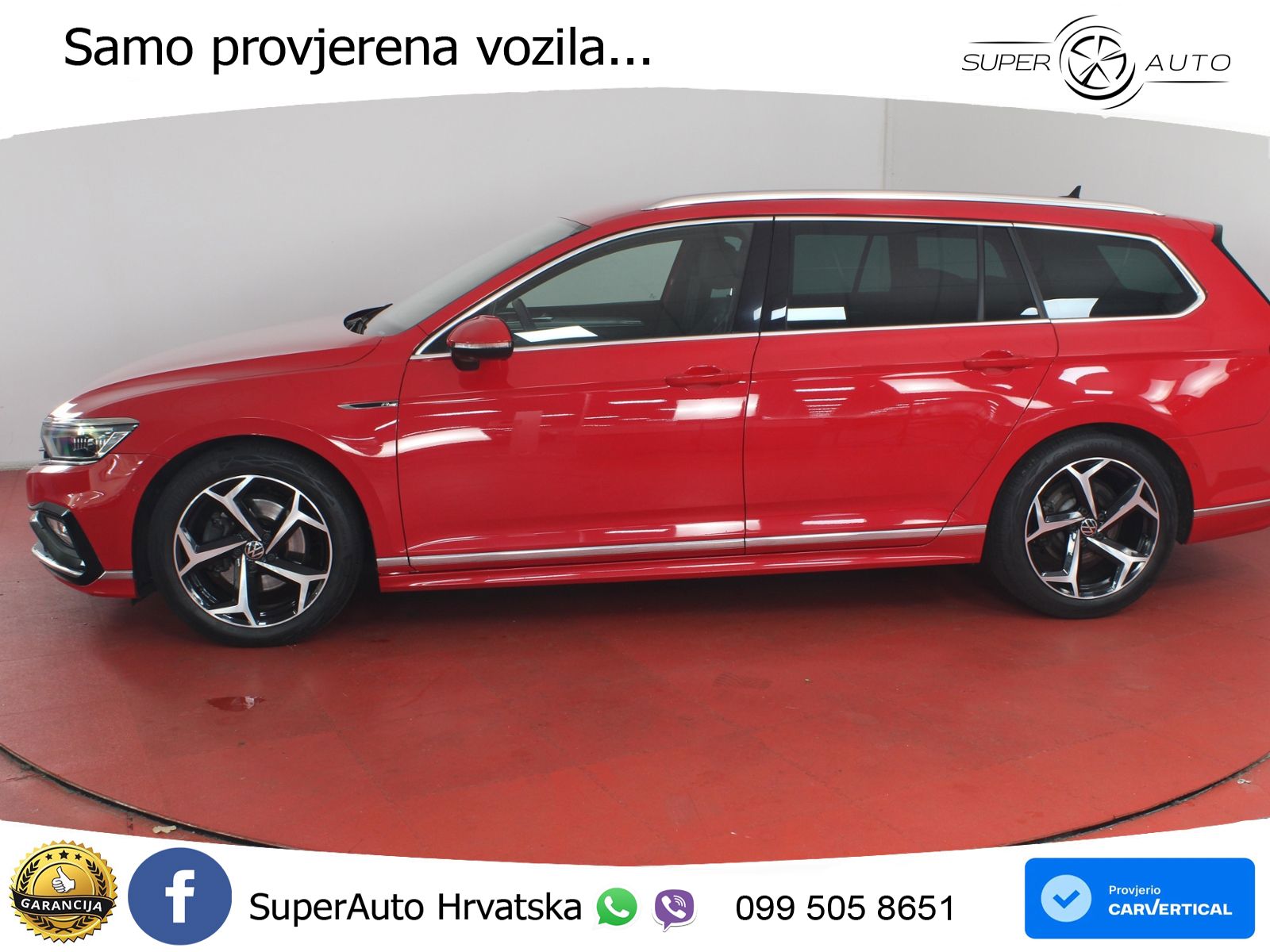 Volkswagen Passat Variant 2.0 TDI (150 KS) DSG R-Line LED+GR SJED+ACC