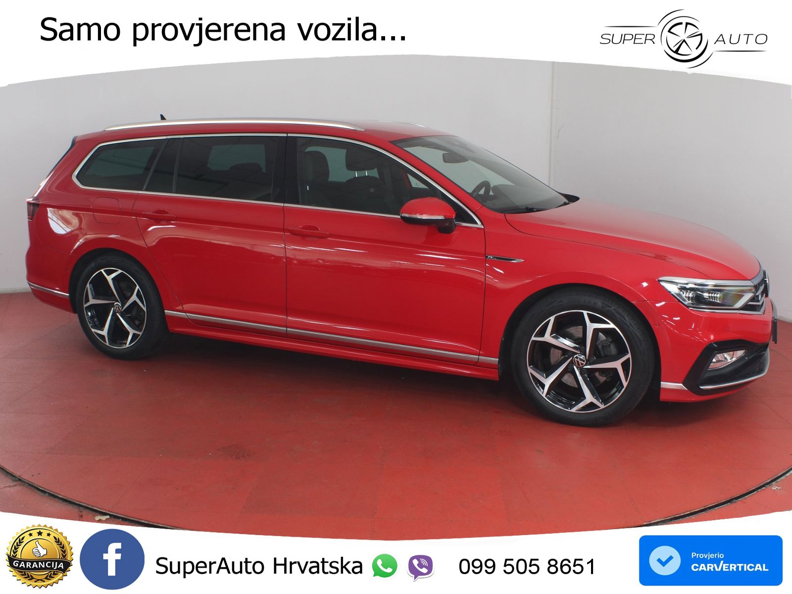 Volkswagen Passat Variant 2.0 TDI (150 KS) DSG R-Line LED+GR SJED+ACC