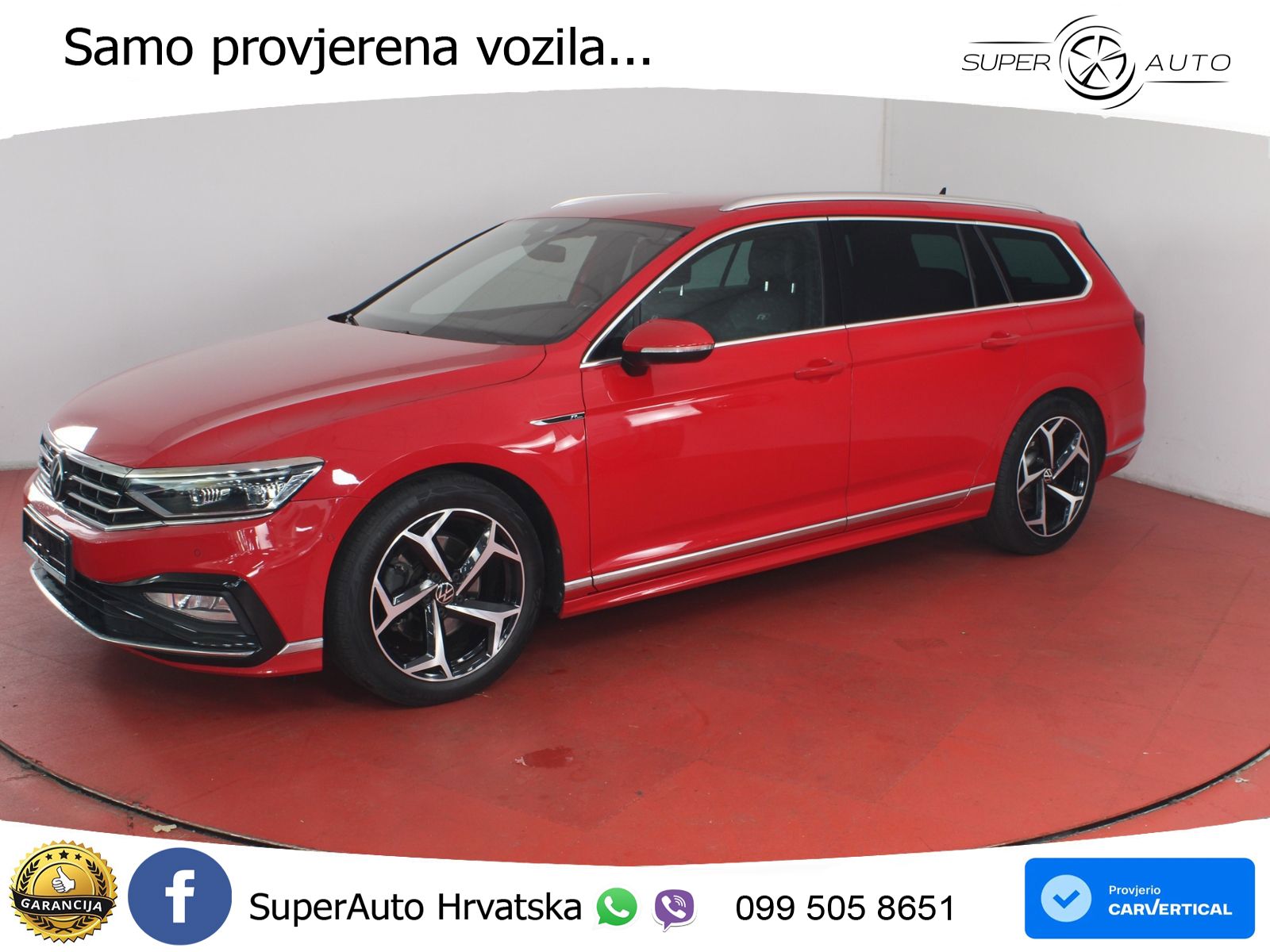 Volkswagen Passat Variant 2.0 TDI (150 KS) DSG R-Line LED+GR SJED+ACC