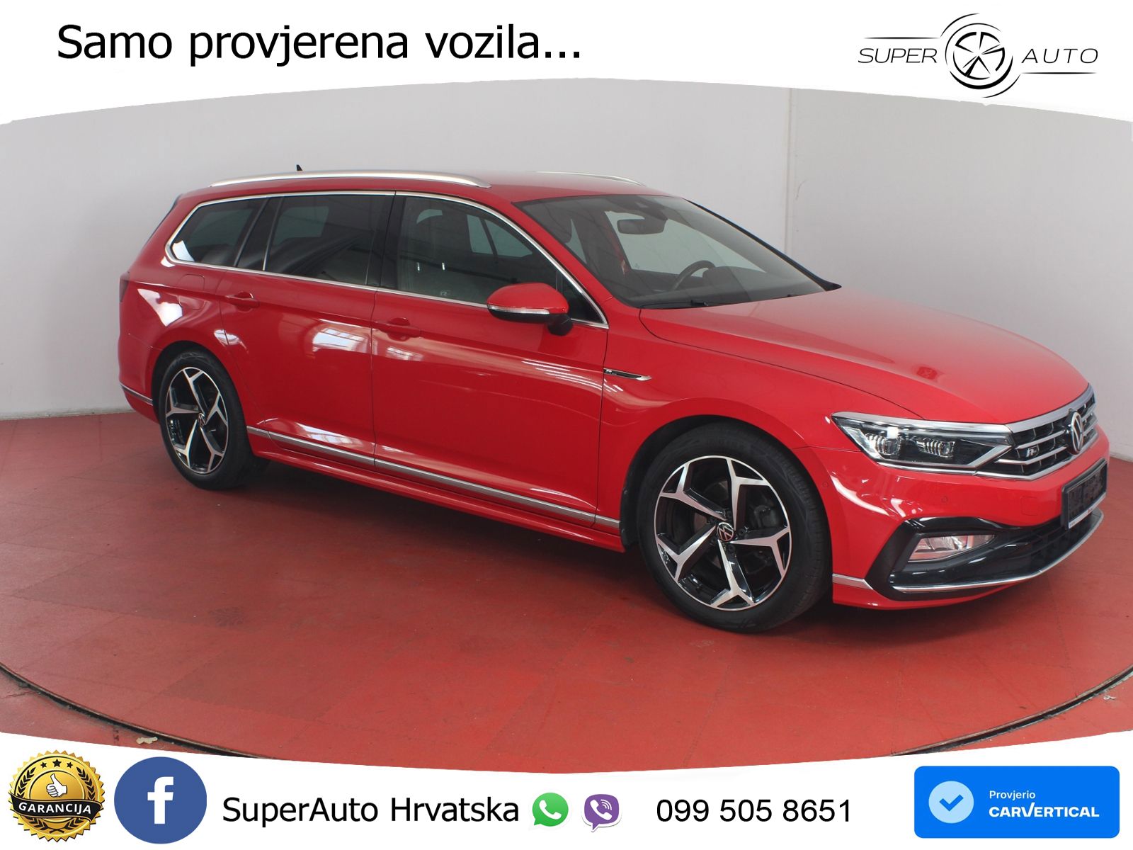 Volkswagen Passat Variant 2.0 TDI (150 KS) DSG R-Line LED+GR SJED+ACC