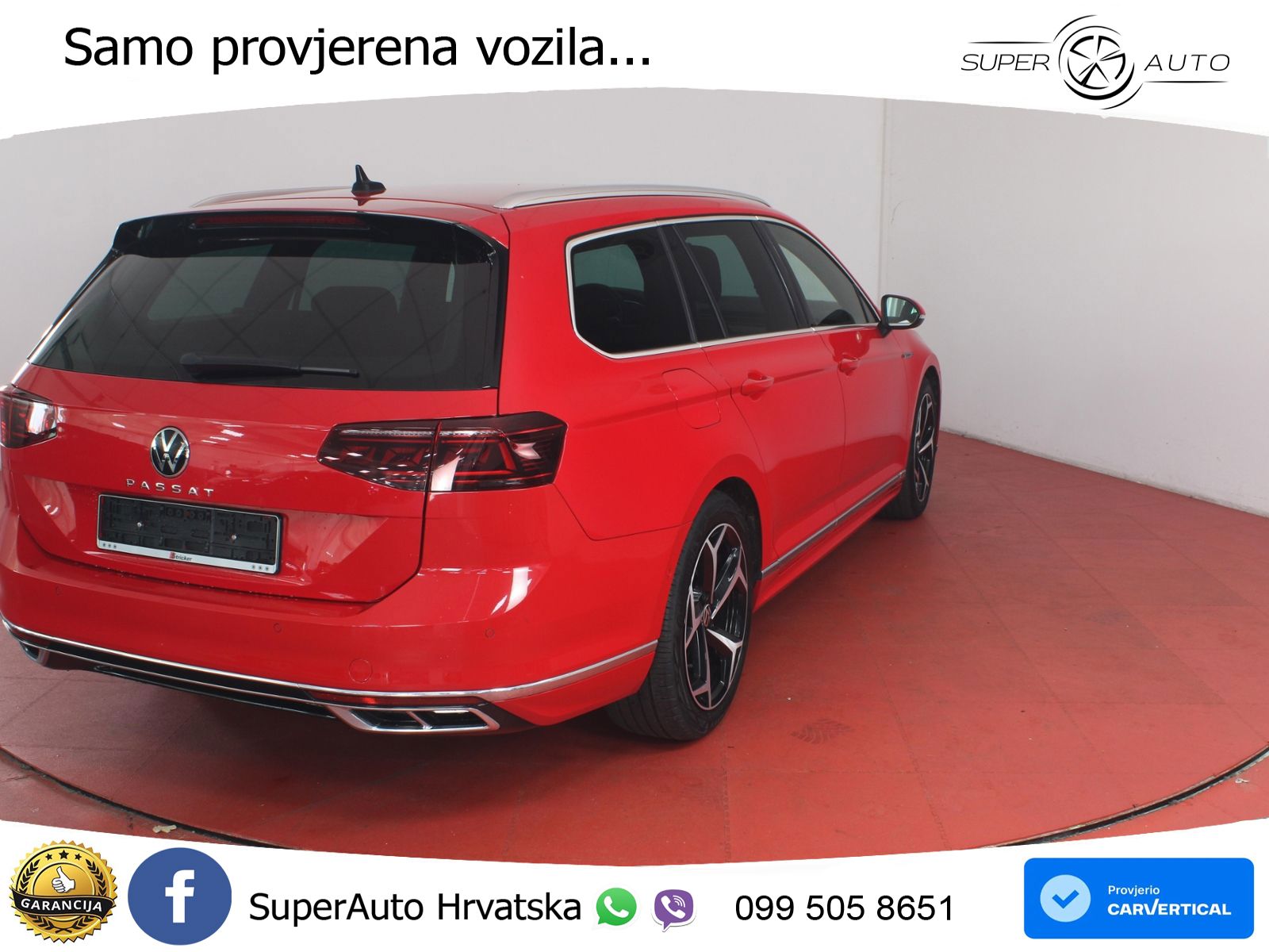 Volkswagen Passat Variant 2.0 TDI (150 KS) DSG R-Line LED+GR SJED+ACC