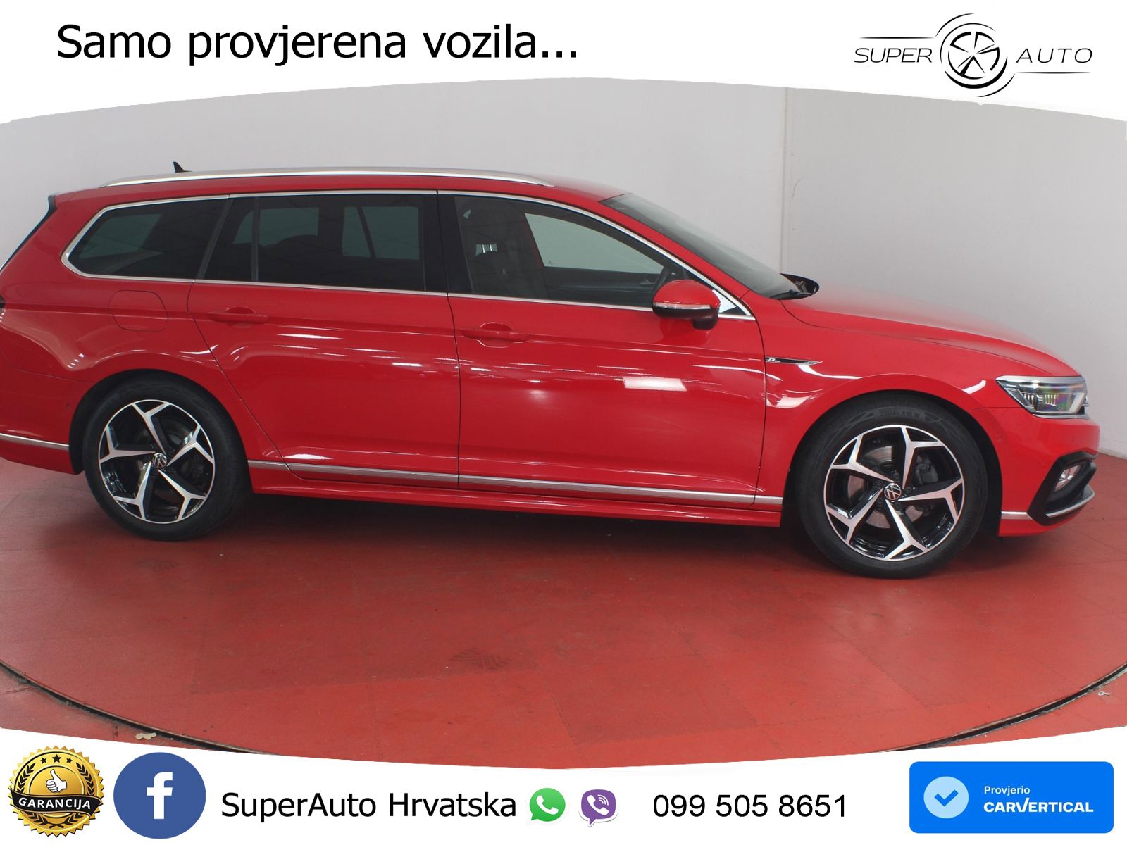 Volkswagen Passat Variant 2.0 TDI (150 KS) DSG R-Line LED+GR SJED+ACC