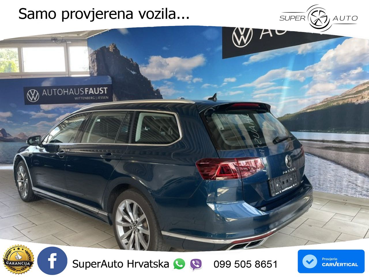 Volkswagen Passat Variant 2.0 TDI (200 KS) 4MOTION DSG R-Line LED+GR SJED+ACC
