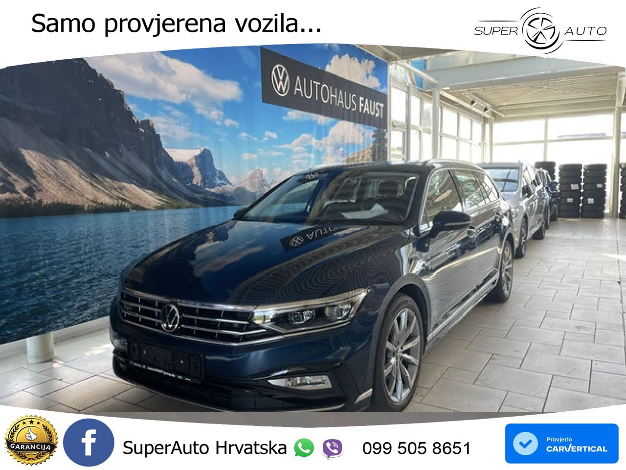 Volkswagen Passat Variant 2.0 TDI (200 KS) 4MOTION DSG R-Line LED+GR SJED+ACC