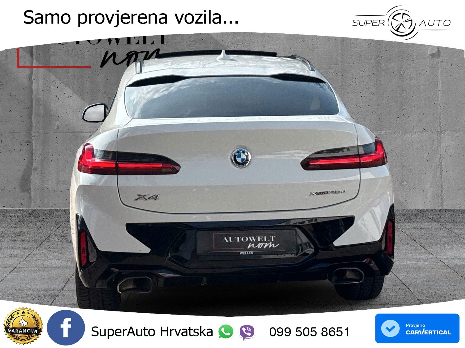 BMW X4 30d (286 KS) xDrive Steptronic M Sport LED+GR SJED+ACC