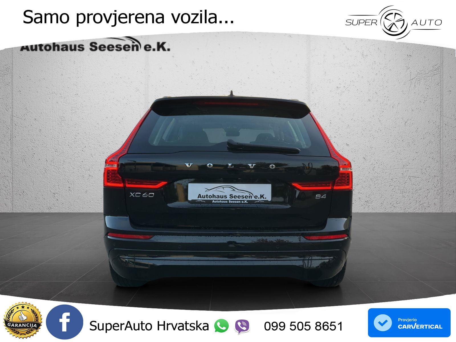 Volvo XC60 B4 Diesel FWD Geartronic LED+GR SJED+ACC