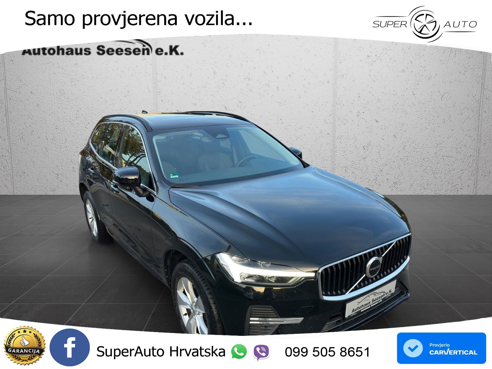 Volvo XC60 B4 Diesel FWD Geartronic LED+GR SJED+ACC