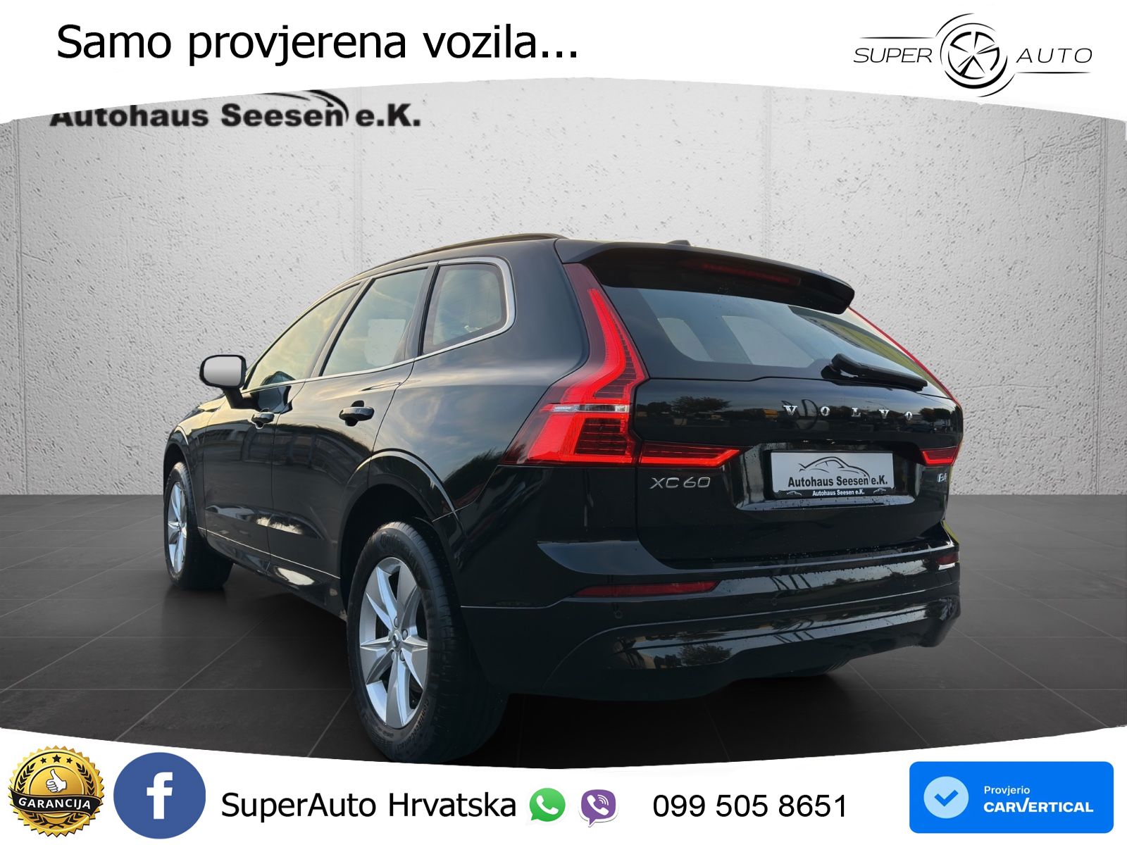 Volvo XC60 B4 Diesel FWD Geartronic LED+GR SJED+ACC