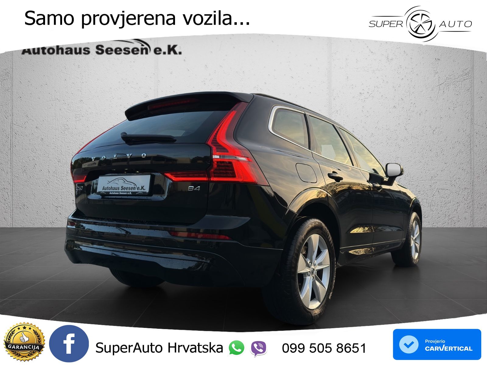 Volvo XC60 B4 Diesel FWD Geartronic LED+GR SJED+ACC
