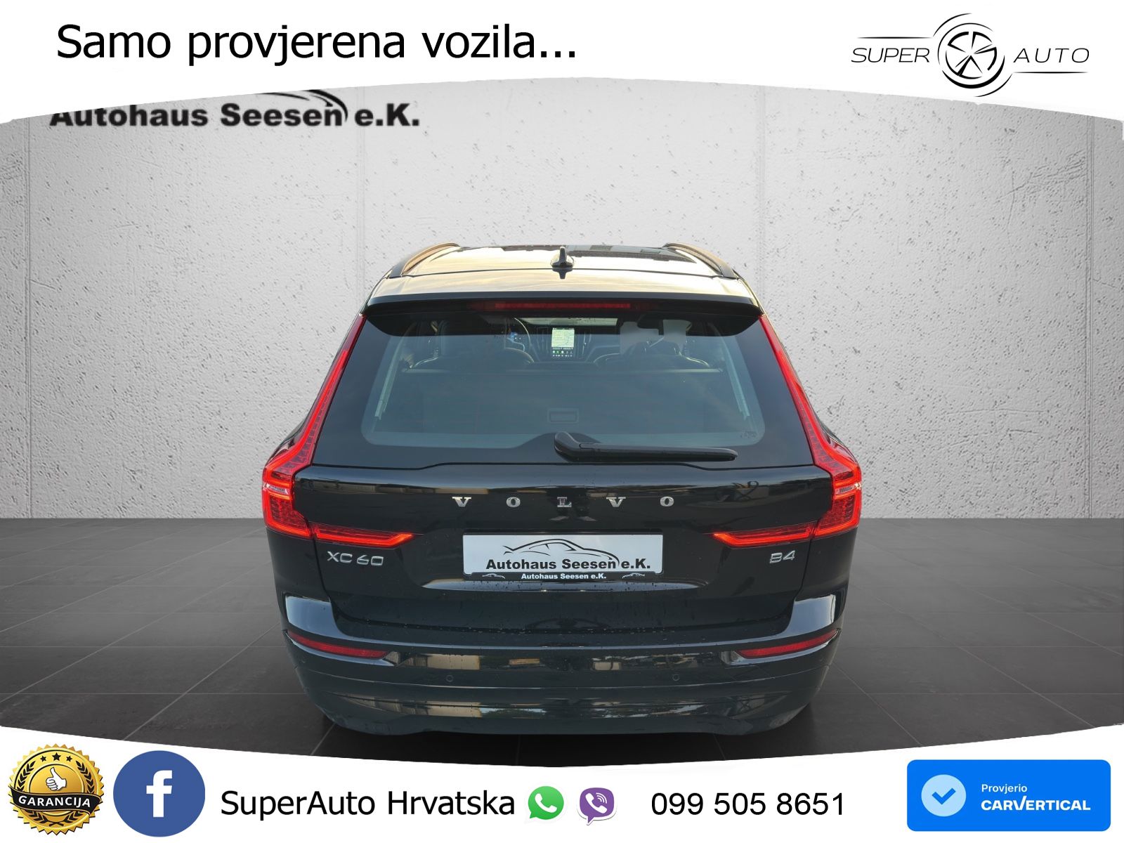 Volvo XC60 B4 Diesel FWD Geartronic LED+GR SJED+ACC