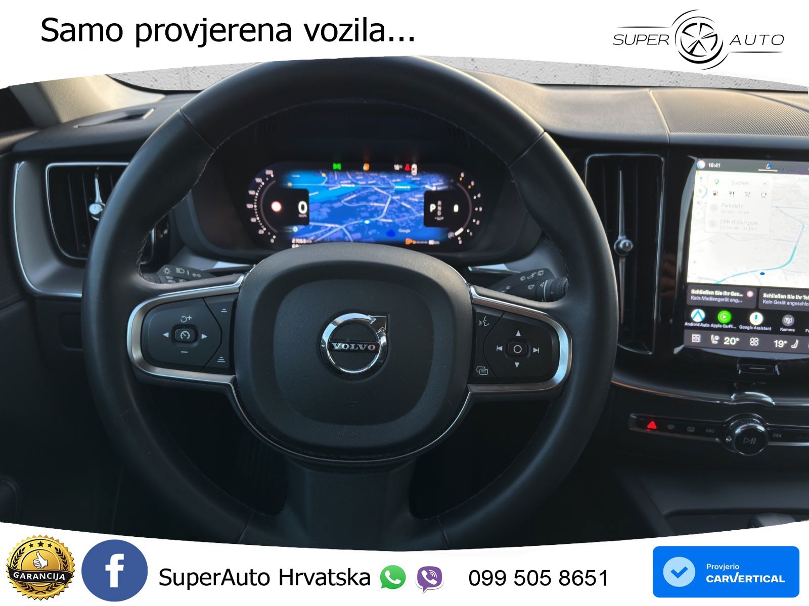 Volvo XC60 B4 Diesel FWD Geartronic LED+GR SJED+ACC
