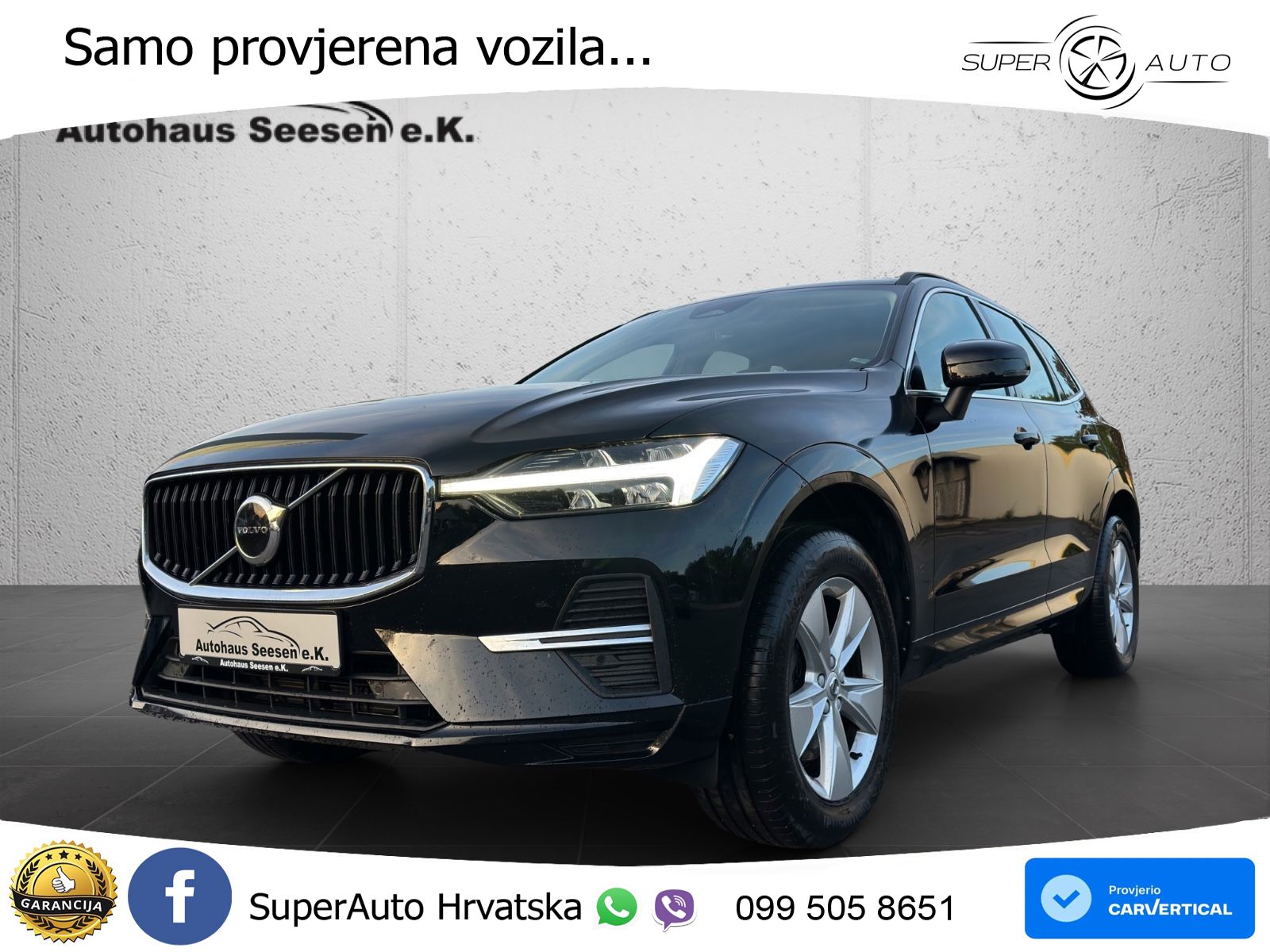 Volvo XC60 B4 Diesel FWD Geartronic LED+GR SJED+ACC