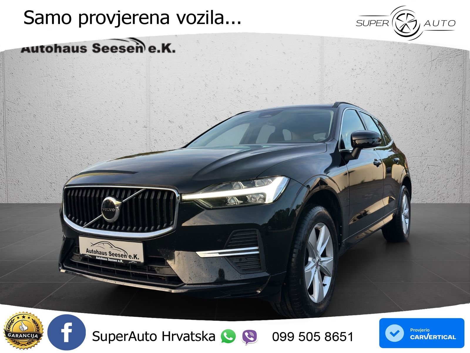 Volvo XC60 B4 Diesel FWD Geartronic LED+GR SJED+ACC