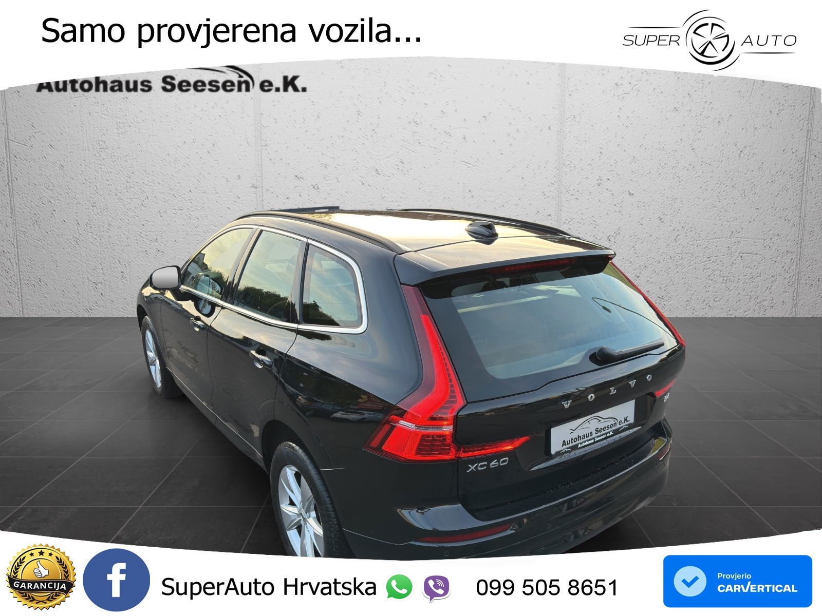 Volvo XC60 B4 Diesel FWD Geartronic LED+GR SJED+ACC