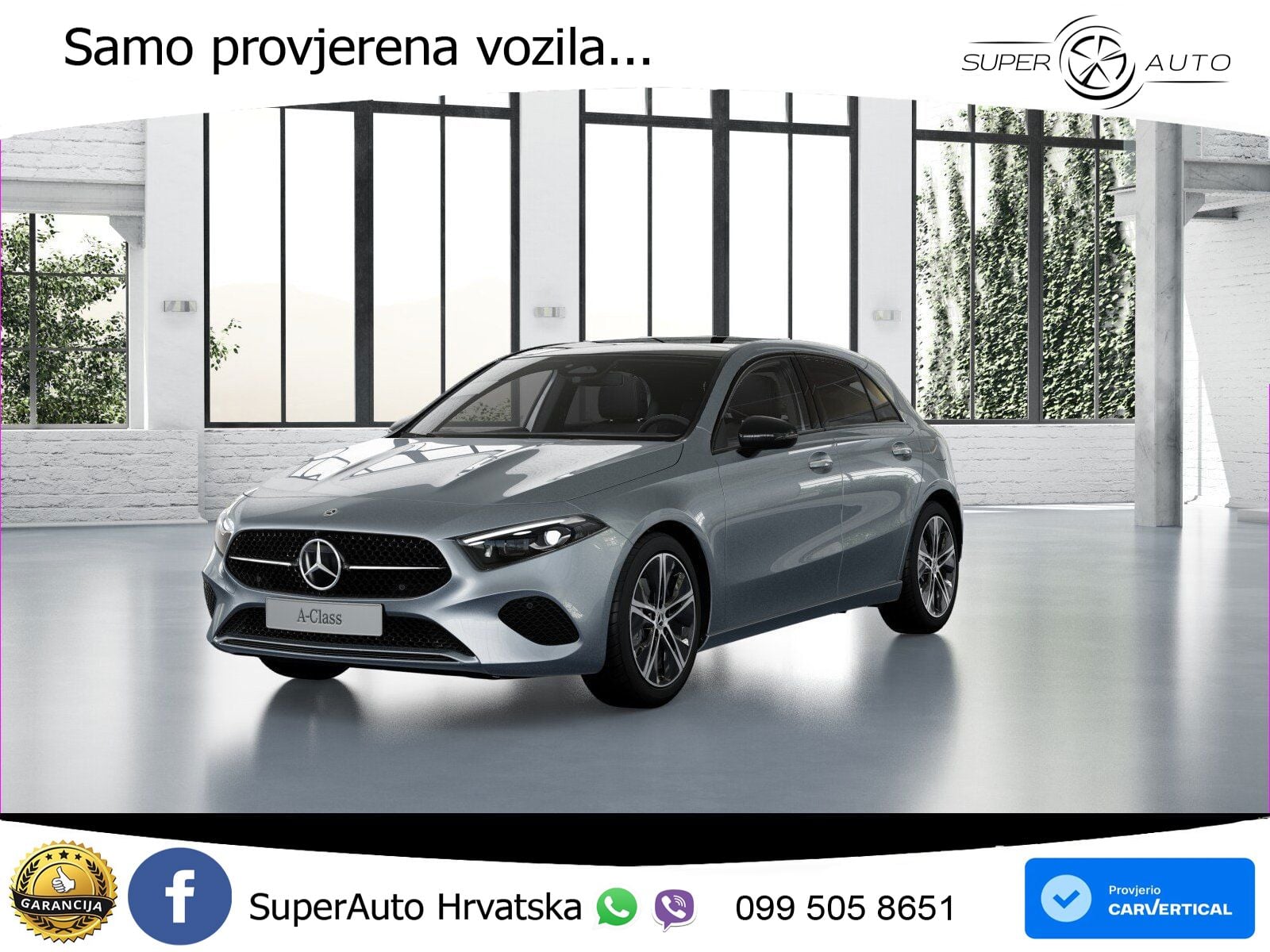 Mercedes-Benz A 200 7G-DCT LED+GR SJED+ACC