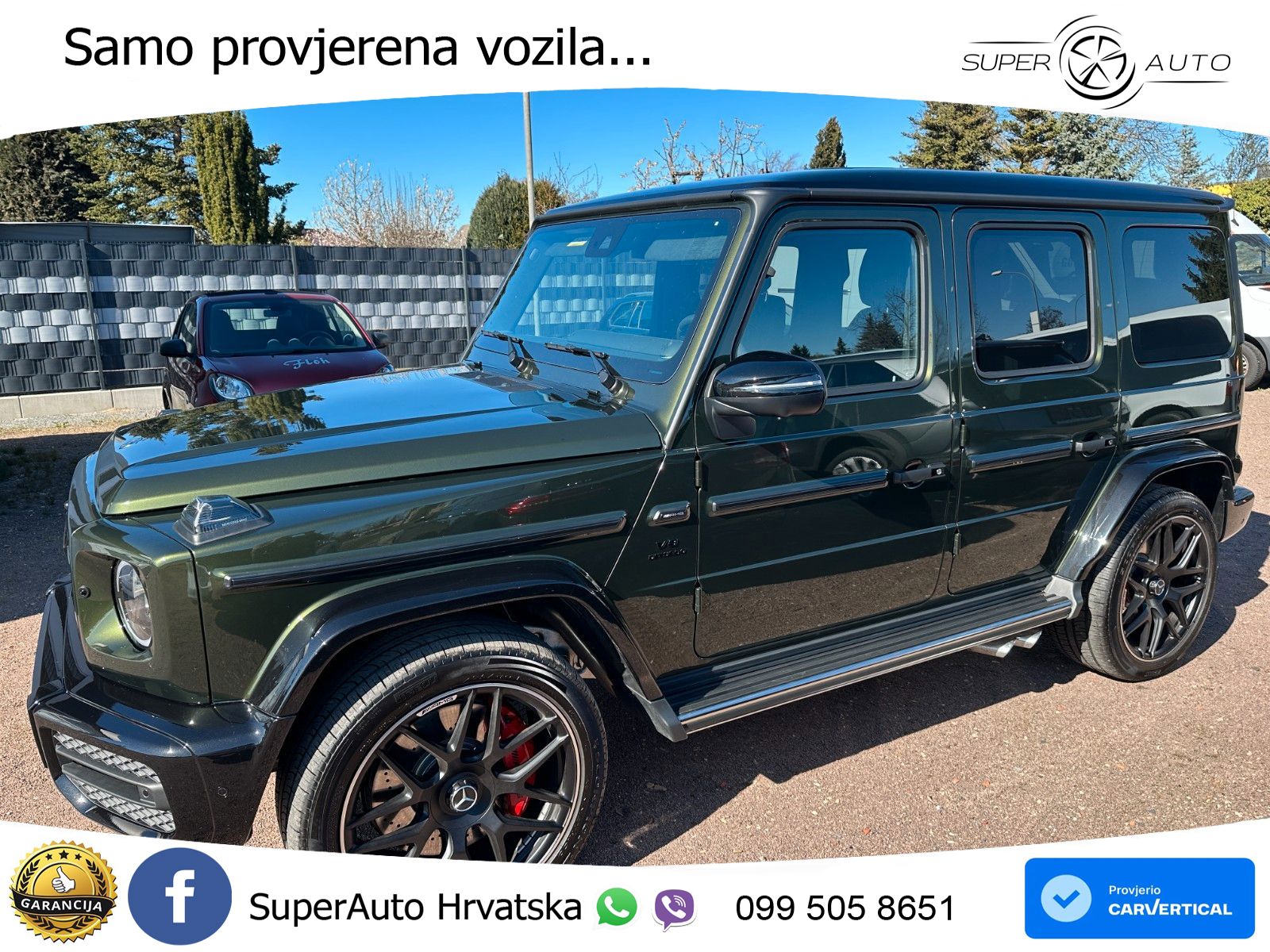 Mercedes AMG G 63 Long V8 (585 KS) 4MATIC 9G-TRONIC AMG SPEEDSHIFT TCT Manufaktur LED+GR SJED+ACC
