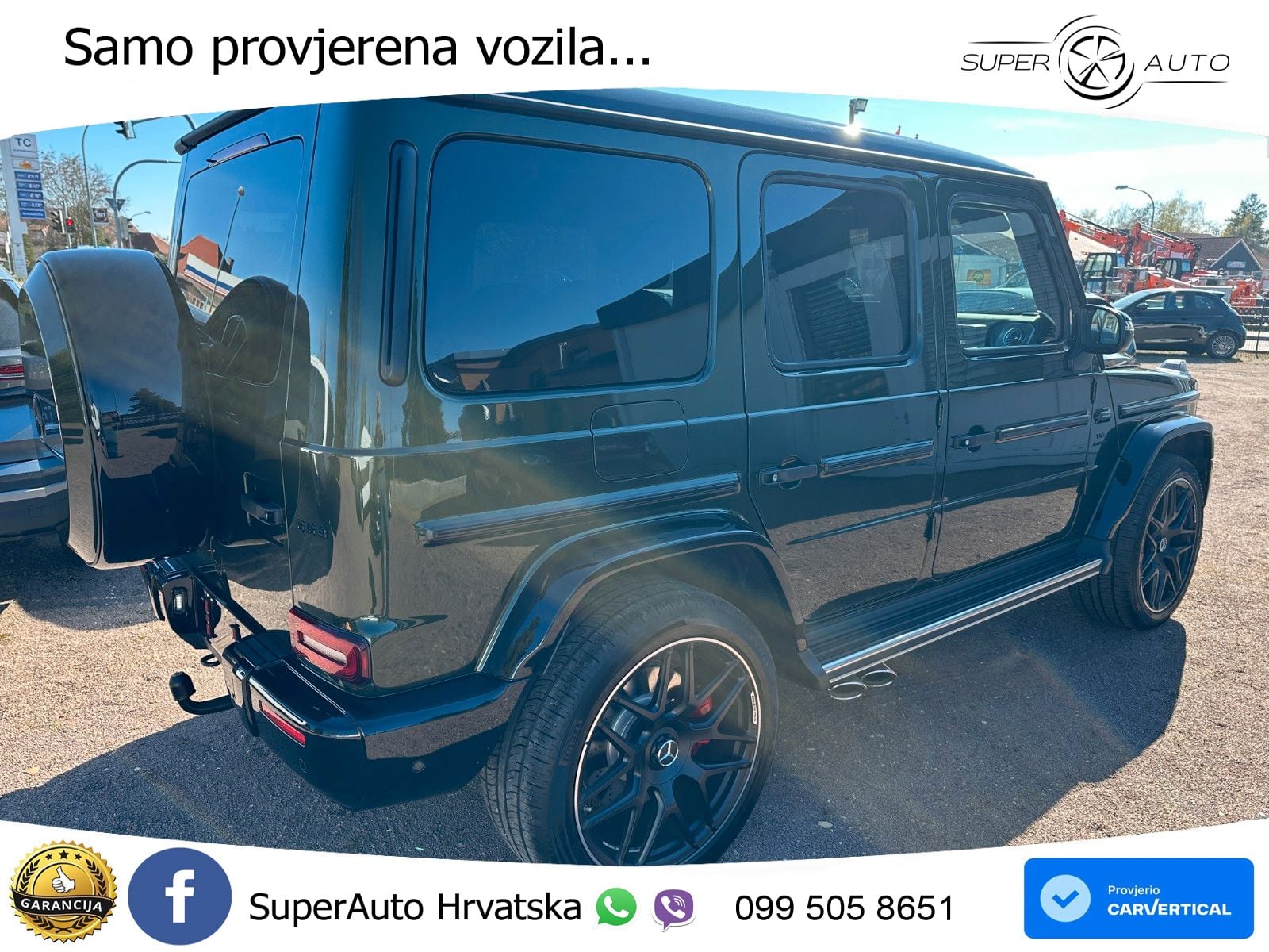 Mercedes AMG G 63 Long V8 (585 KS) 4MATIC 9G-TRONIC AMG SPEEDSHIFT TCT Manufaktur LED+GR SJED+ACC