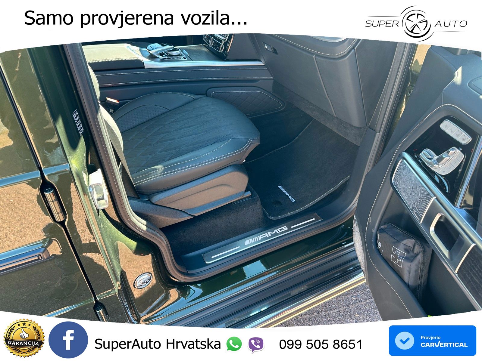 Mercedes AMG G 63 Long V8 (585 KS) 4MATIC 9G-TRONIC AMG SPEEDSHIFT TCT Manufaktur LED+GR SJED+ACC