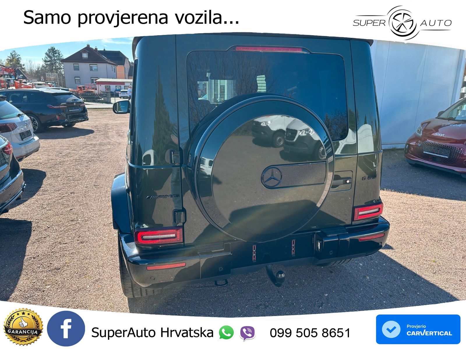 Mercedes AMG G 63 Long V8 (585 KS) 4MATIC 9G-TRONIC AMG SPEEDSHIFT TCT Manufaktur LED+GR SJED+ACC