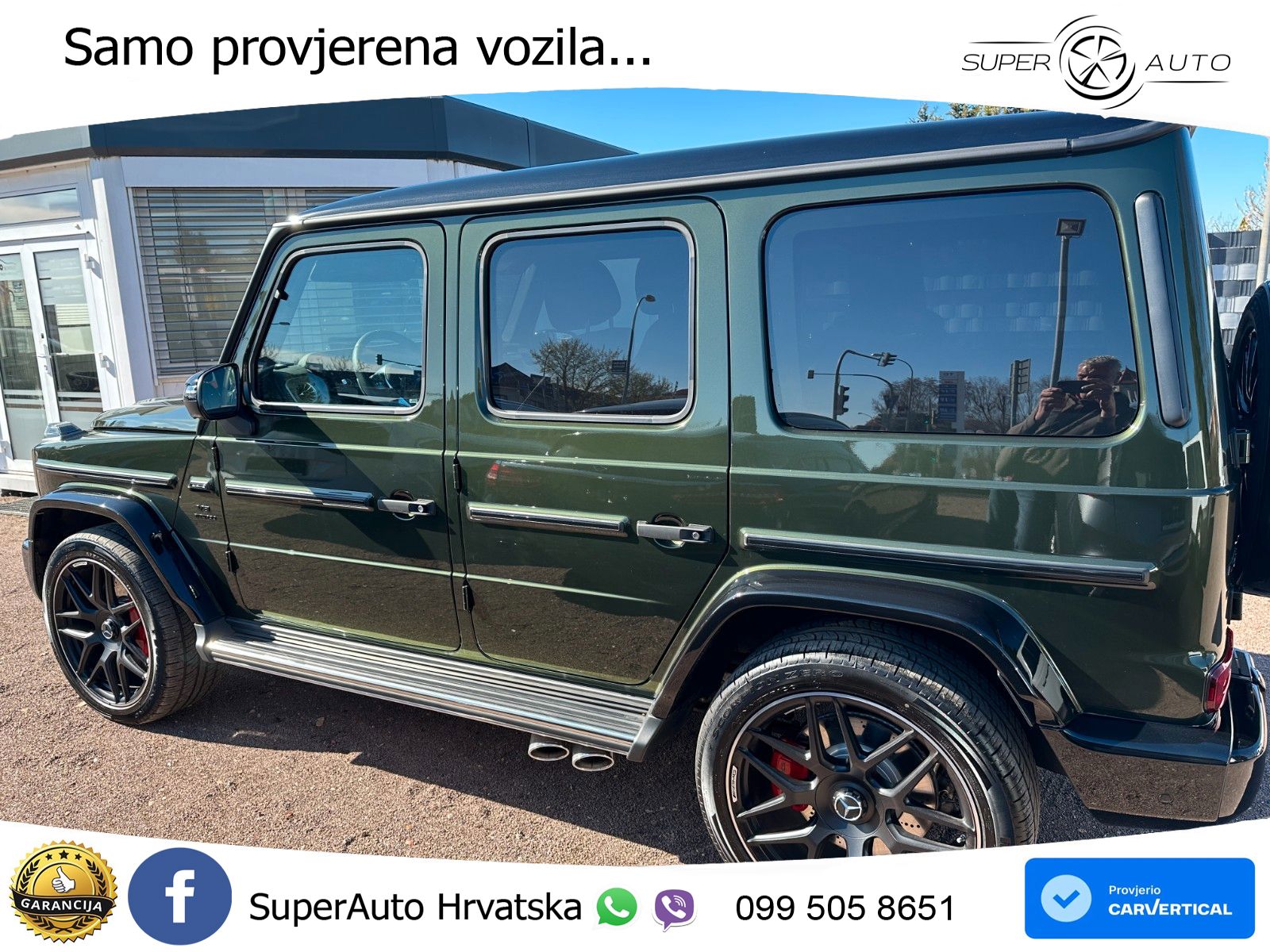 Mercedes AMG G 63 Long V8 (585 KS) 4MATIC 9G-TRONIC AMG SPEEDSHIFT TCT Manufaktur LED+GR SJED+ACC
