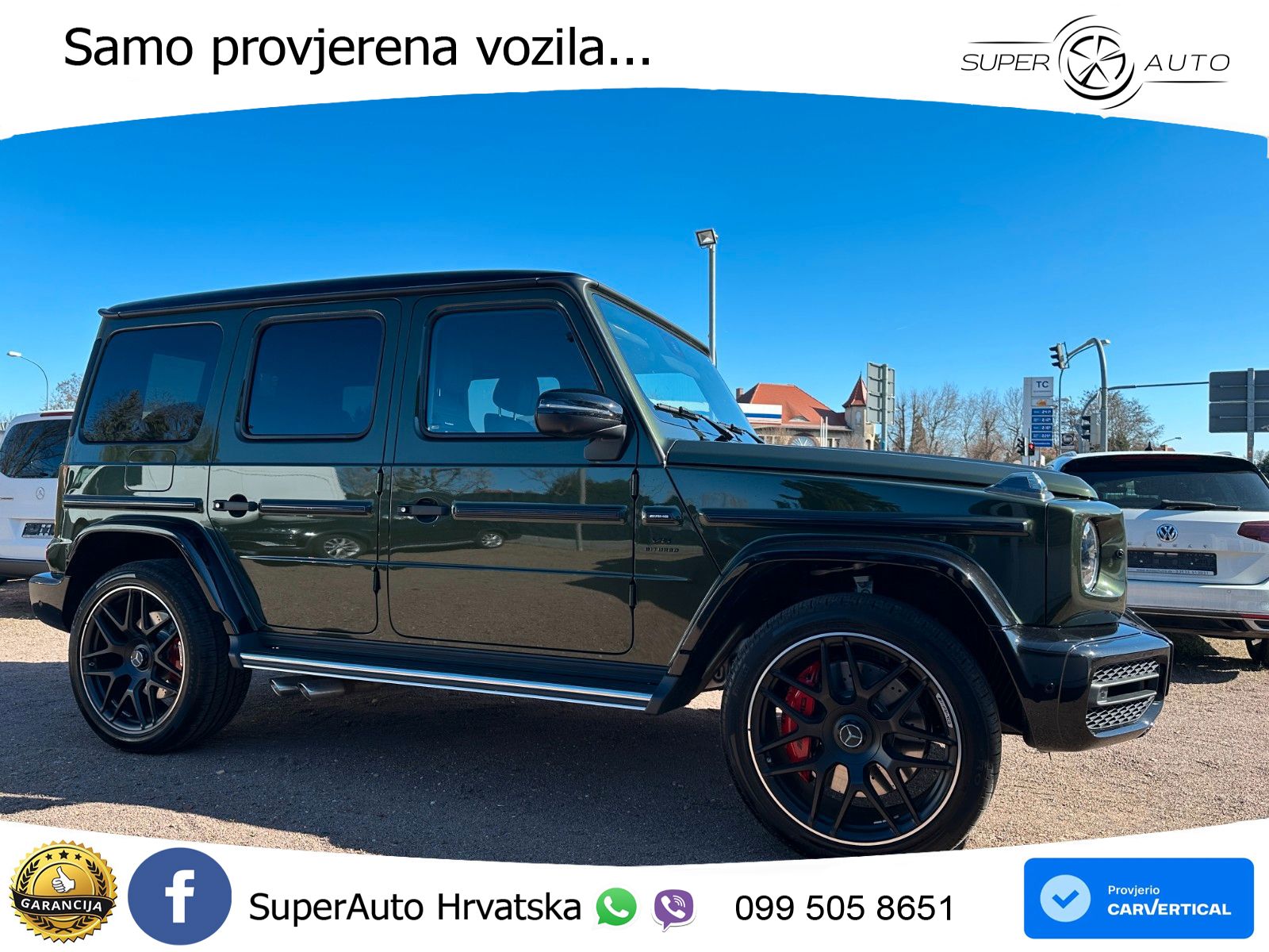 Mercedes AMG G 63 Long V8 (585 KS) 4MATIC 9G-TRONIC AMG SPEEDSHIFT TCT Manufaktur LED+GR SJED+ACC