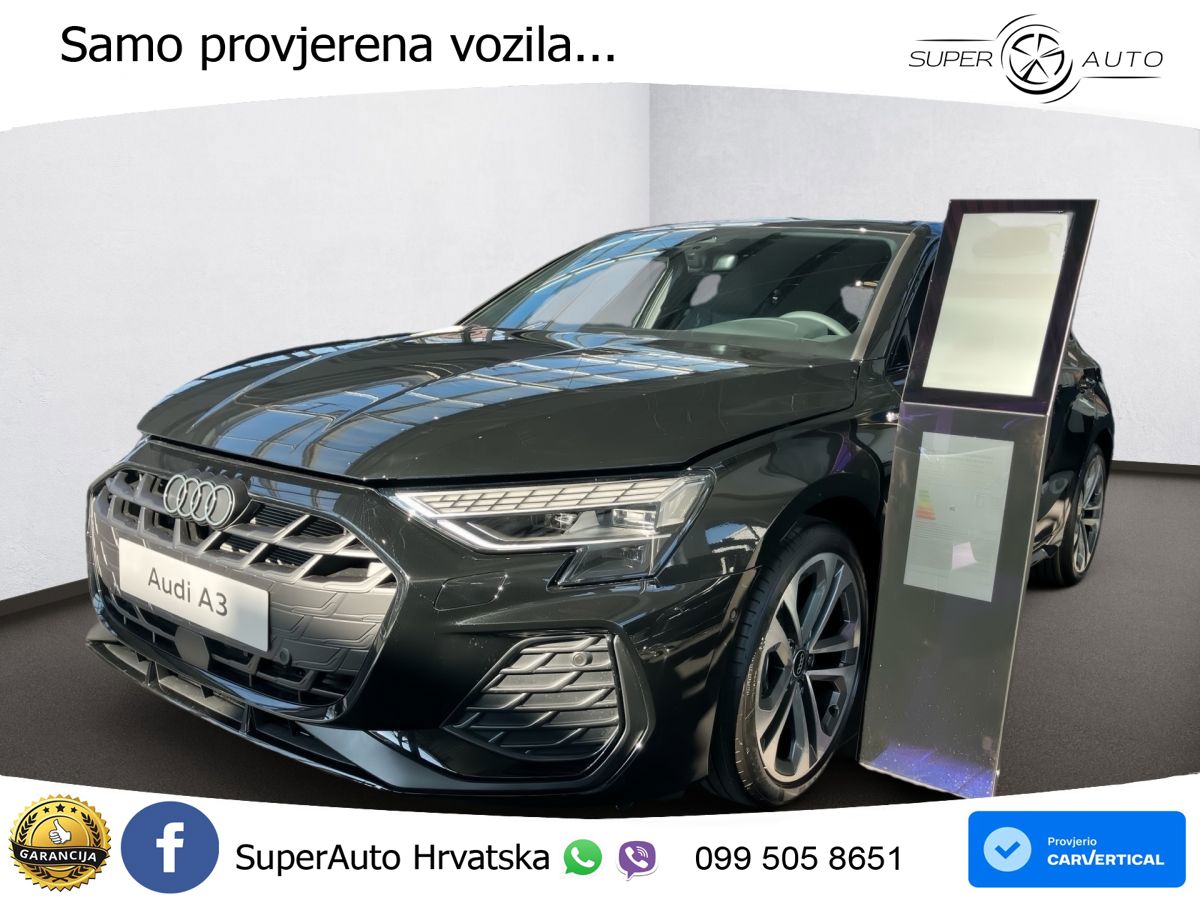 Audi A3 35 TFSI (150 KS) S tronic S line MATRIX+GR SJED+KAM