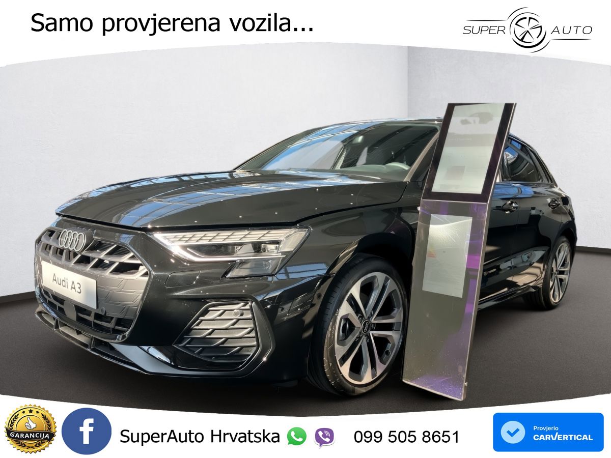 Audi A3 35 TFSI (150 KS) S tronic S line MATRIX+GR SJED+KAM