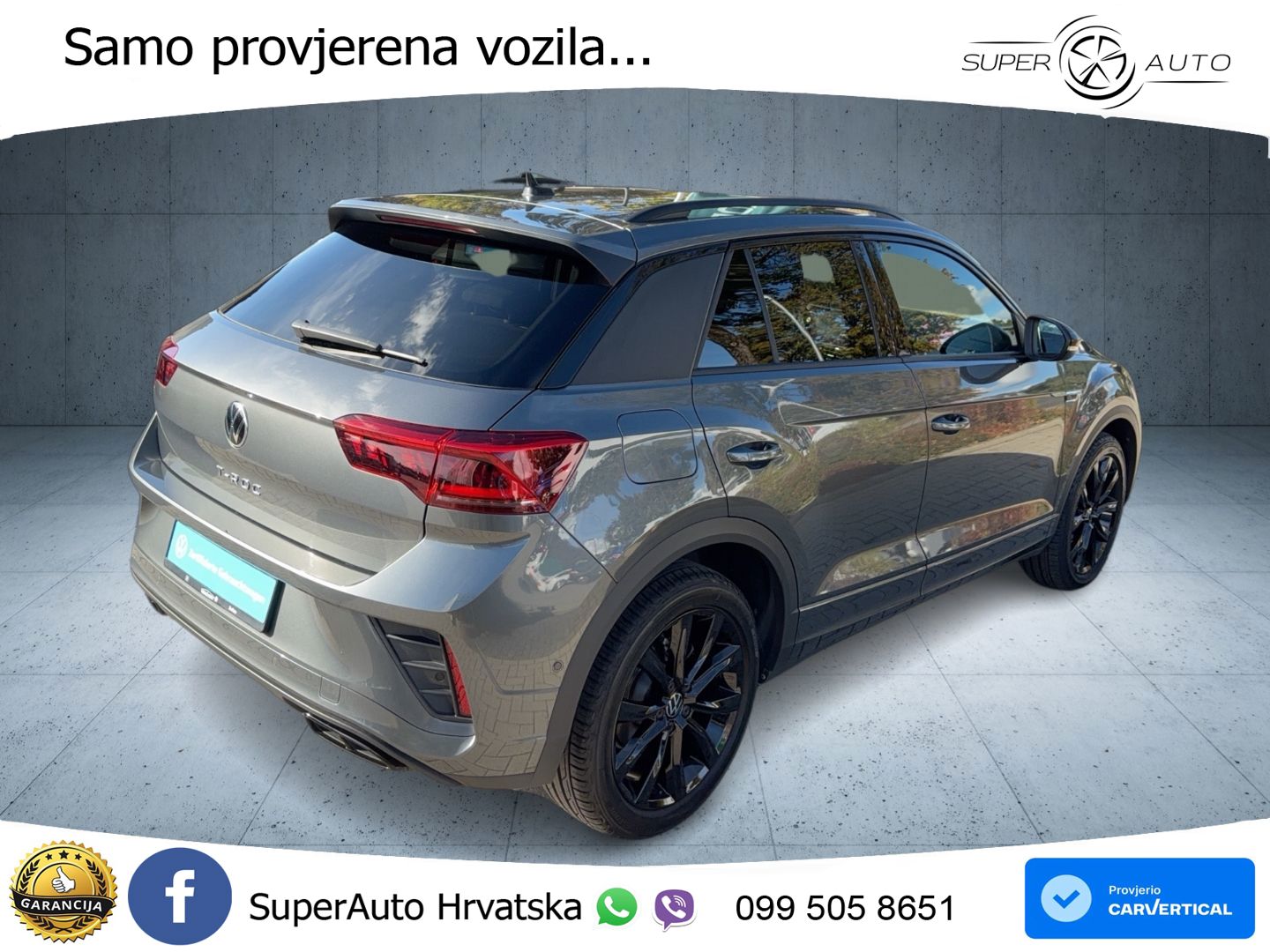 Volkswagen T-Roc 1.5 TSI (150 KS) DSG R-Line LED+GR SJED+ACC