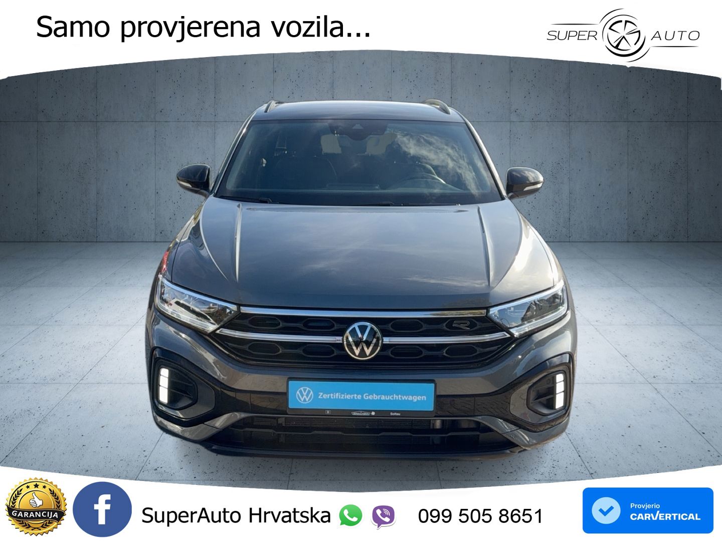 Volkswagen T-Roc 1.5 TSI (150 KS) DSG R-Line LED+GR SJED+ACC