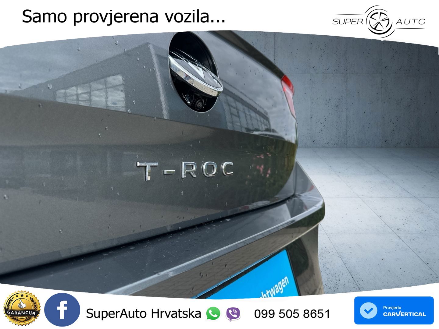 Volkswagen T-Roc 1.5 TSI (150 KS) DSG R-Line LED+GR SJED+ACC