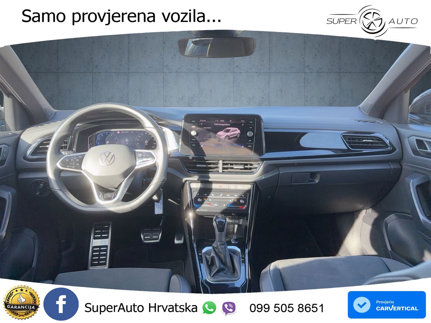 Volkswagen T-Roc 1.5 TSI (150 KS) DSG R-Line LED+GR SJED+ACC
