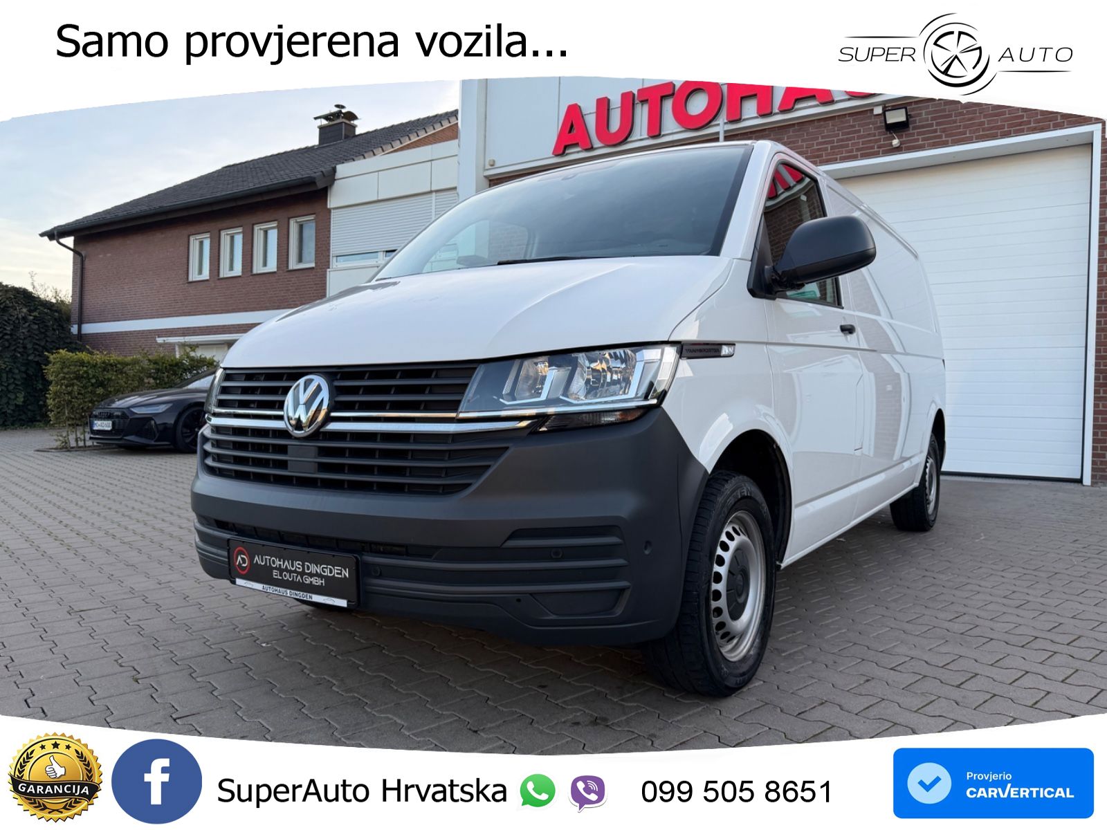 Volkswagen T6.1 Transporter Kasten 2.0 TDI Lang 110 KS