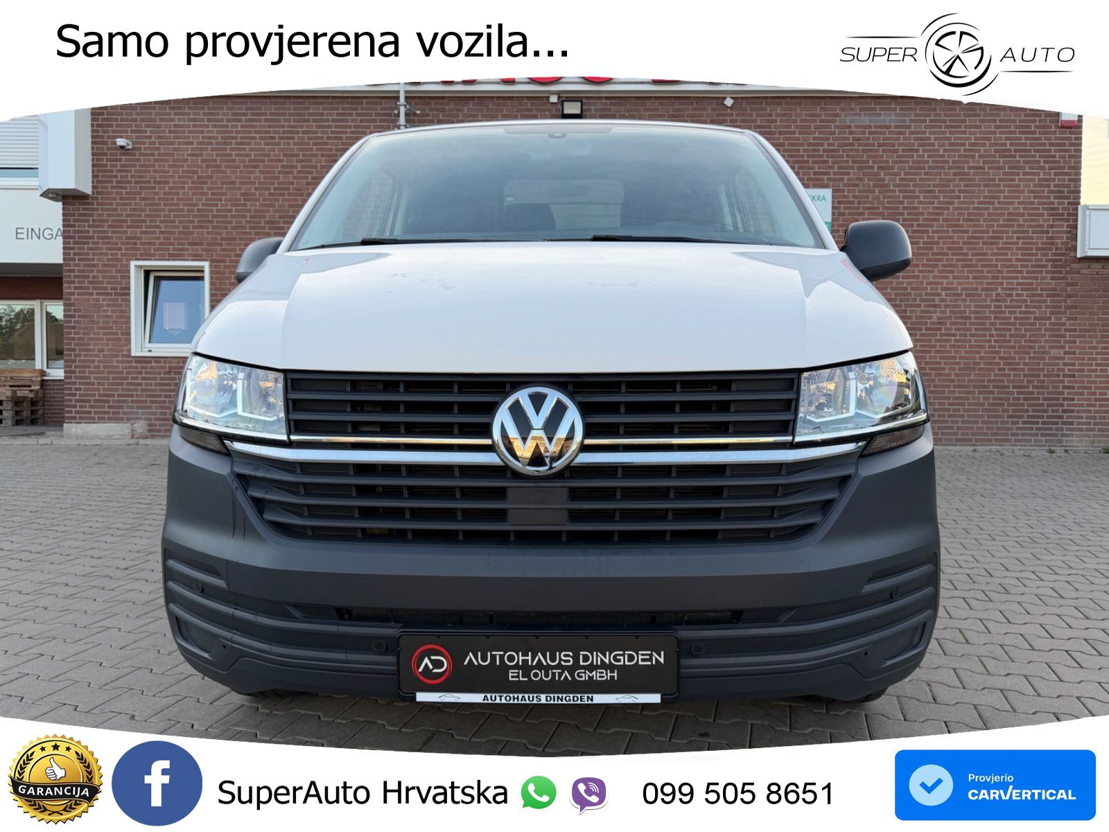 Volkswagen T6.1 Transporter Kasten 2.0 TDI Lang 110 KS