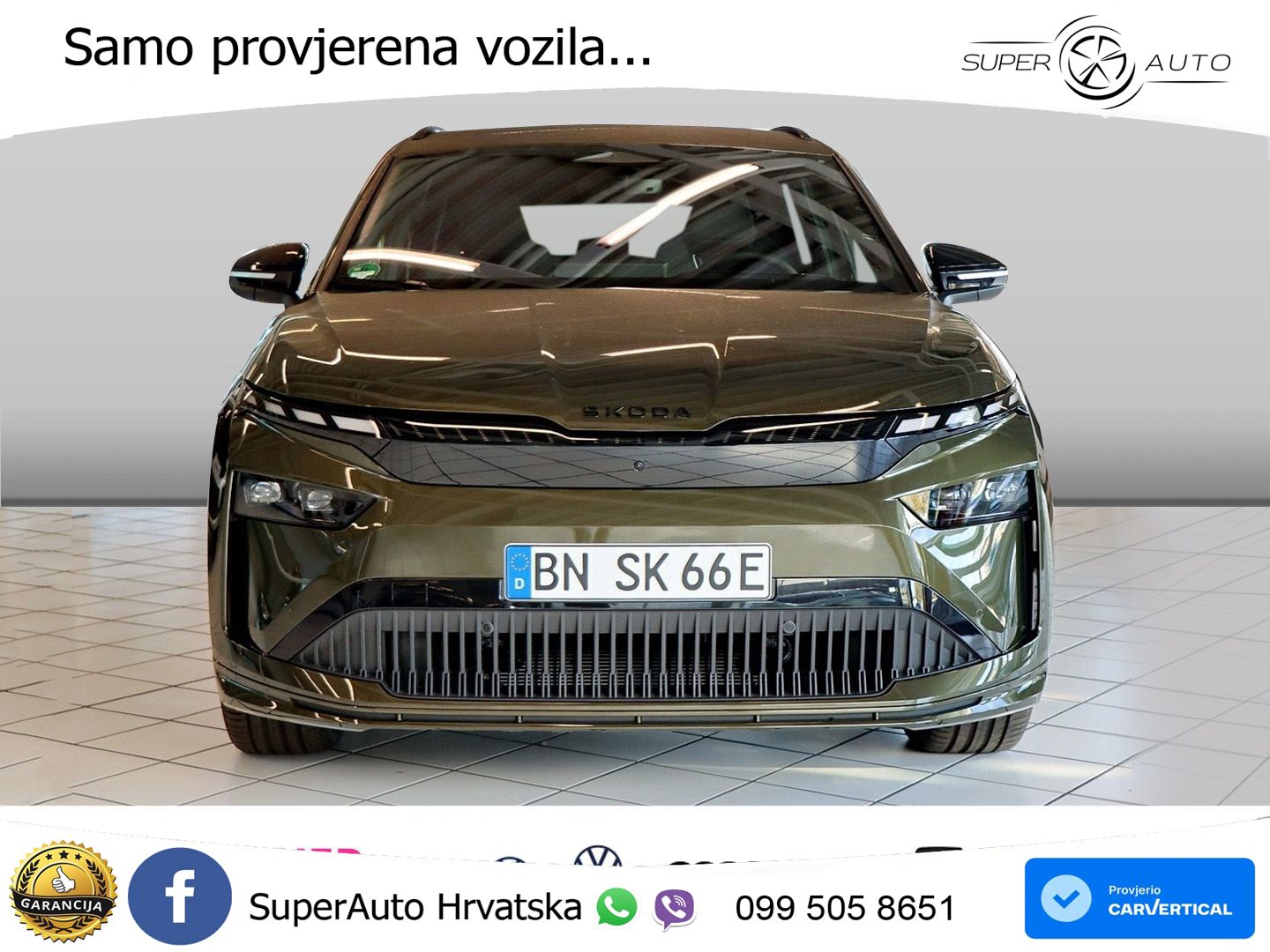 Škoda Enyaq 85 82 kWh (286 KS) SportLine MATRIX+GR SJED+KAM