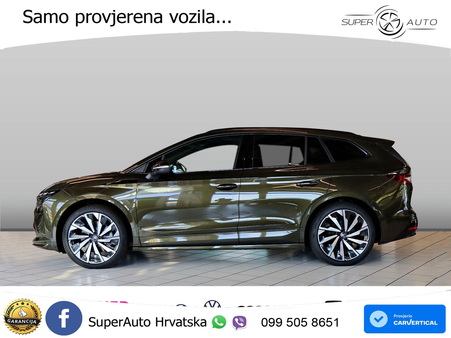 Škoda Enyaq 85 82 kWh (286 KS) SportLine MATRIX+GR SJED+KAM