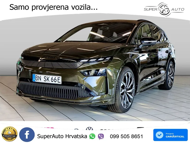 Škoda Enyaq 85 82 kWh (286 KS) SportLine MATRIX+GR SJED+KAM