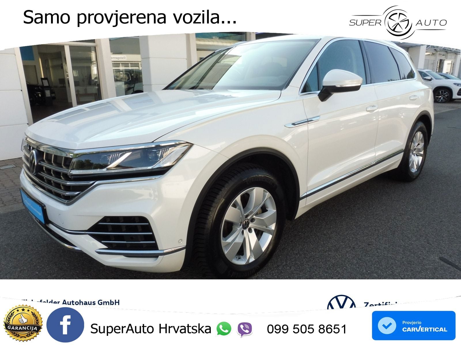 Volkswagen Touareg 3.0 V6 TDI (231 KS) 4MOTION Tiptronic ZRAČNI+ACC+GR SJED+KAM