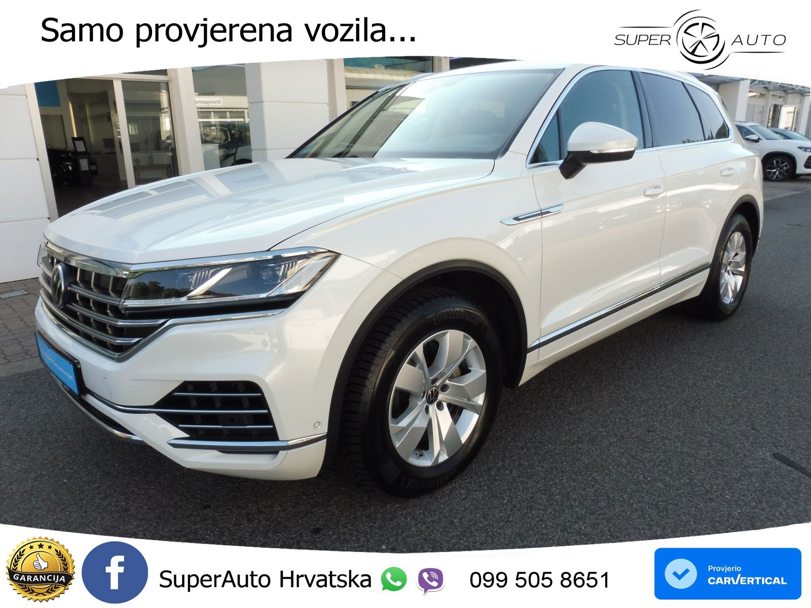 Volkswagen Touareg 3.0 V6 TDI (231 KS) 4MOTION Tiptronic ZRAČNI+ACC+GR SJED+KAM