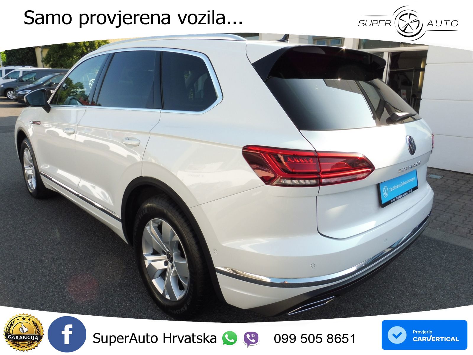 Volkswagen Touareg 3.0 V6 TDI (231 KS) 4MOTION Tiptronic ZRAČNI+ACC+GR SJED+KAM