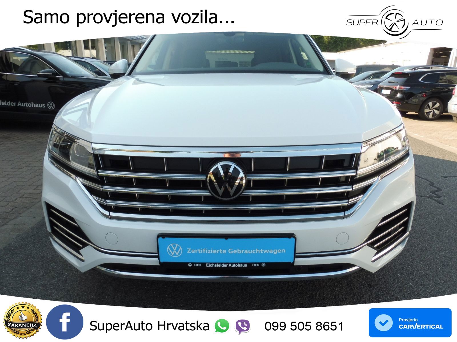 Volkswagen Touareg 3.0 V6 TDI (231 KS) 4MOTION Tiptronic ZRAČNI+ACC+GR SJED+KAM
