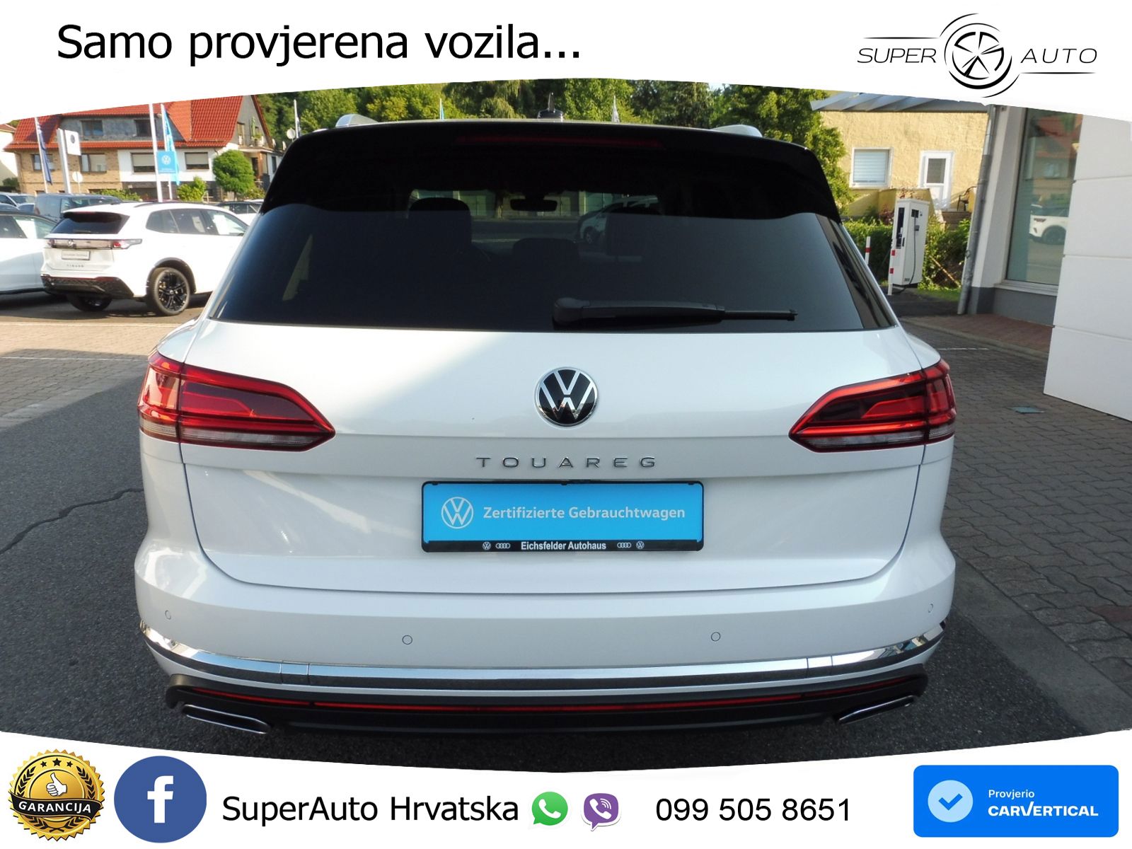 Volkswagen Touareg 3.0 V6 TDI (231 KS) 4MOTION Tiptronic ZRAČNI+ACC+GR SJED+KAM