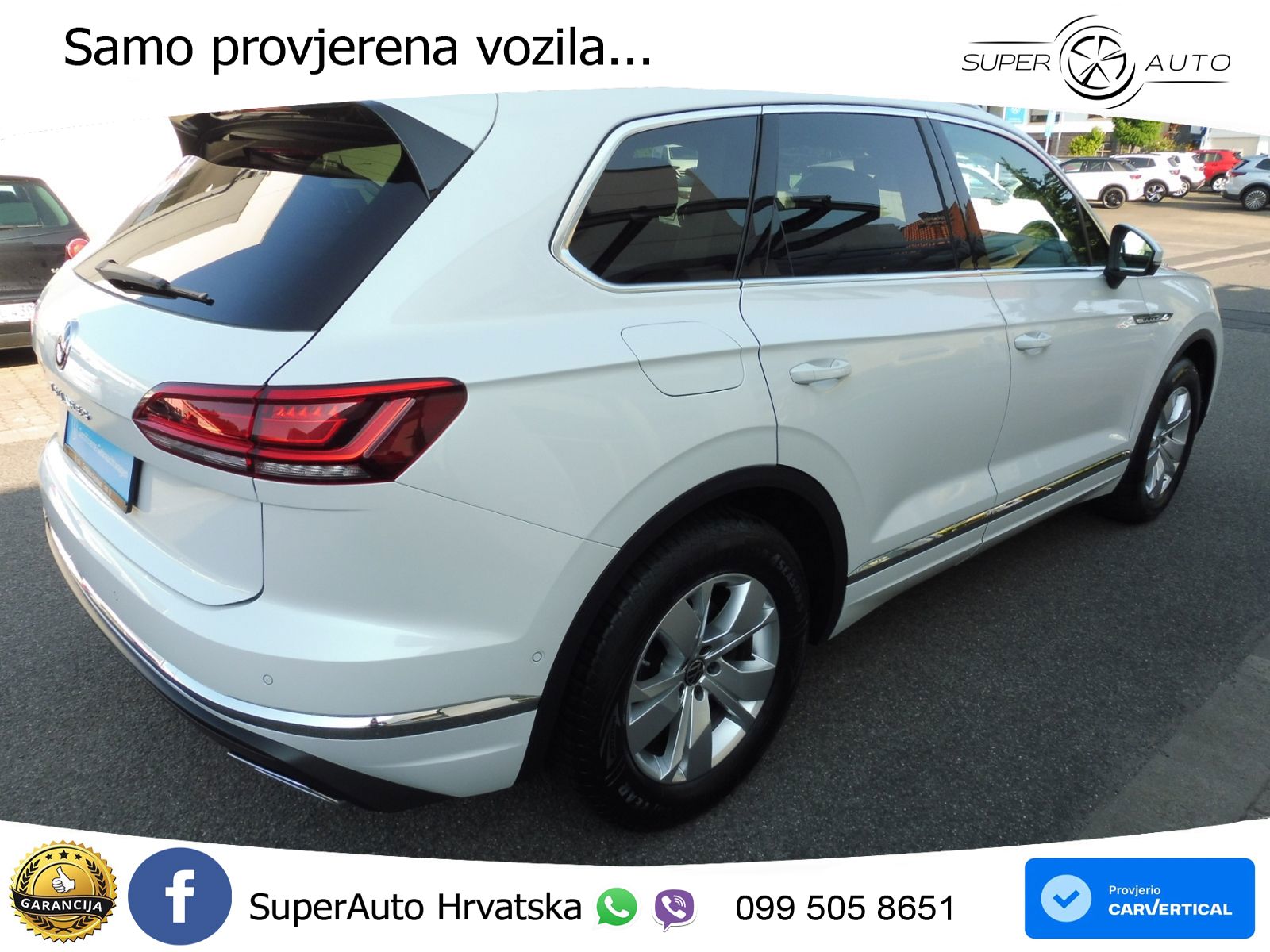 Volkswagen Touareg 3.0 V6 TDI (231 KS) 4MOTION Tiptronic ZRAČNI+ACC+GR SJED+KAM