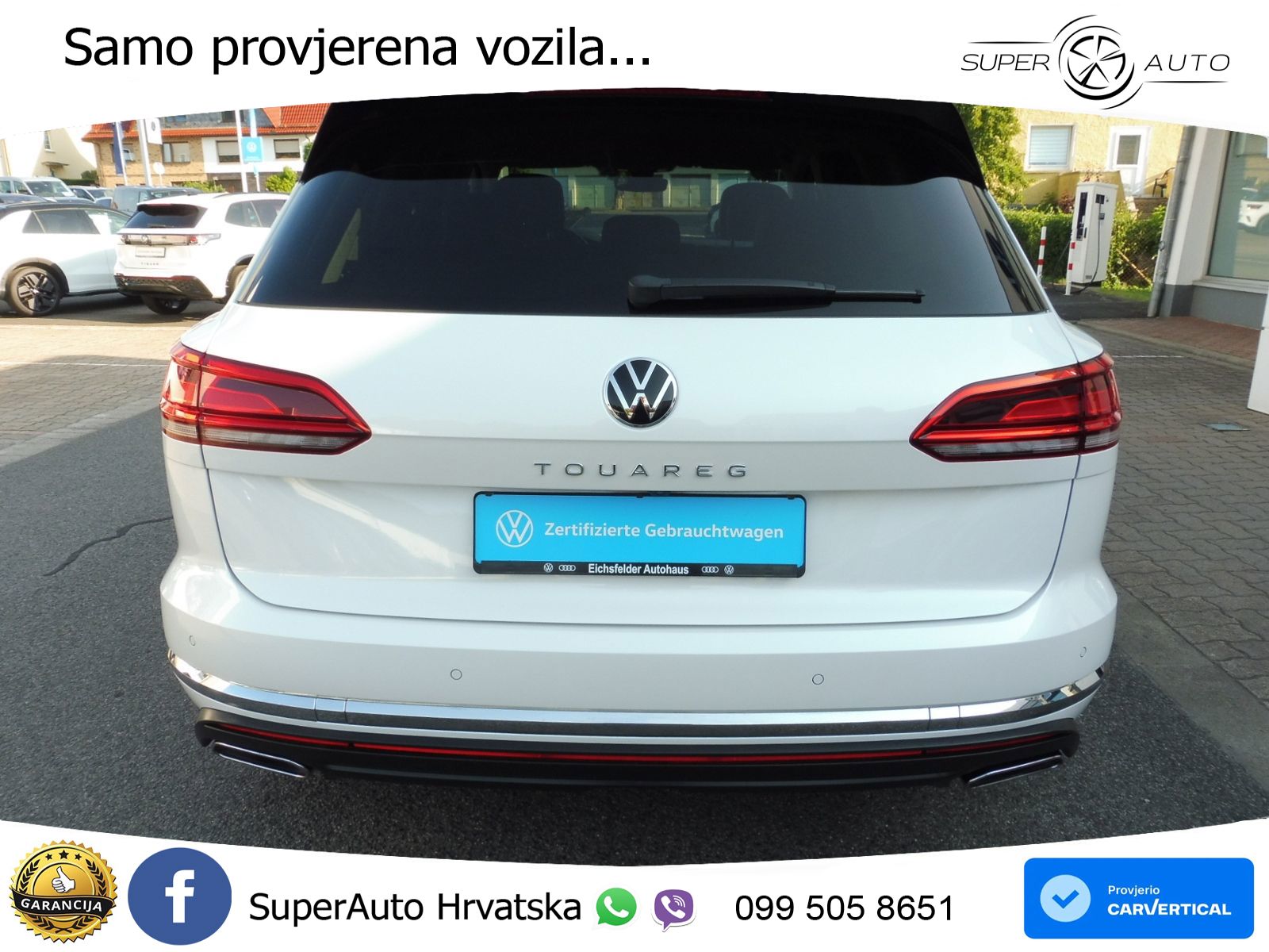 Volkswagen Touareg 3.0 V6 TDI (231 KS) 4MOTION Tiptronic ZRAČNI+ACC+GR SJED+KAM