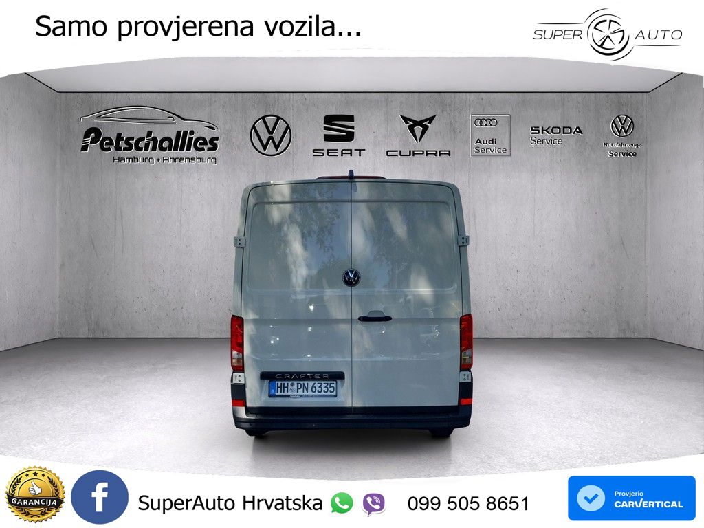 Volkswagen Crafter 35 Kasten 2.0 TDI Autom. Radst. 3640 mm 140 KS