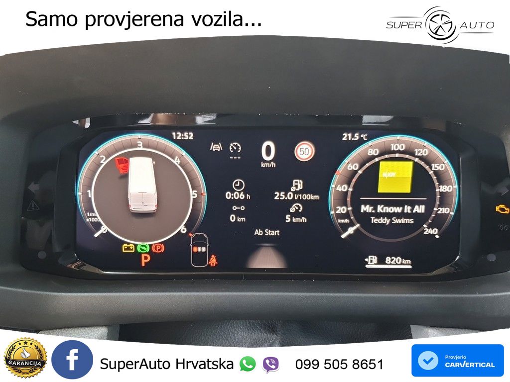 Volkswagen Crafter 35 Kasten 2.0 TDI Autom. Radst. 3640 mm 140 KS