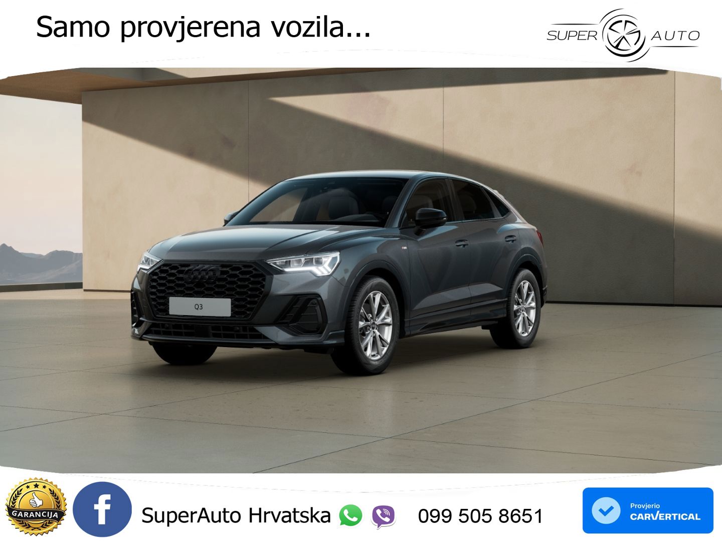 Audi Q3 II Sportback 35 TFSI (150 KS) S tronic S line