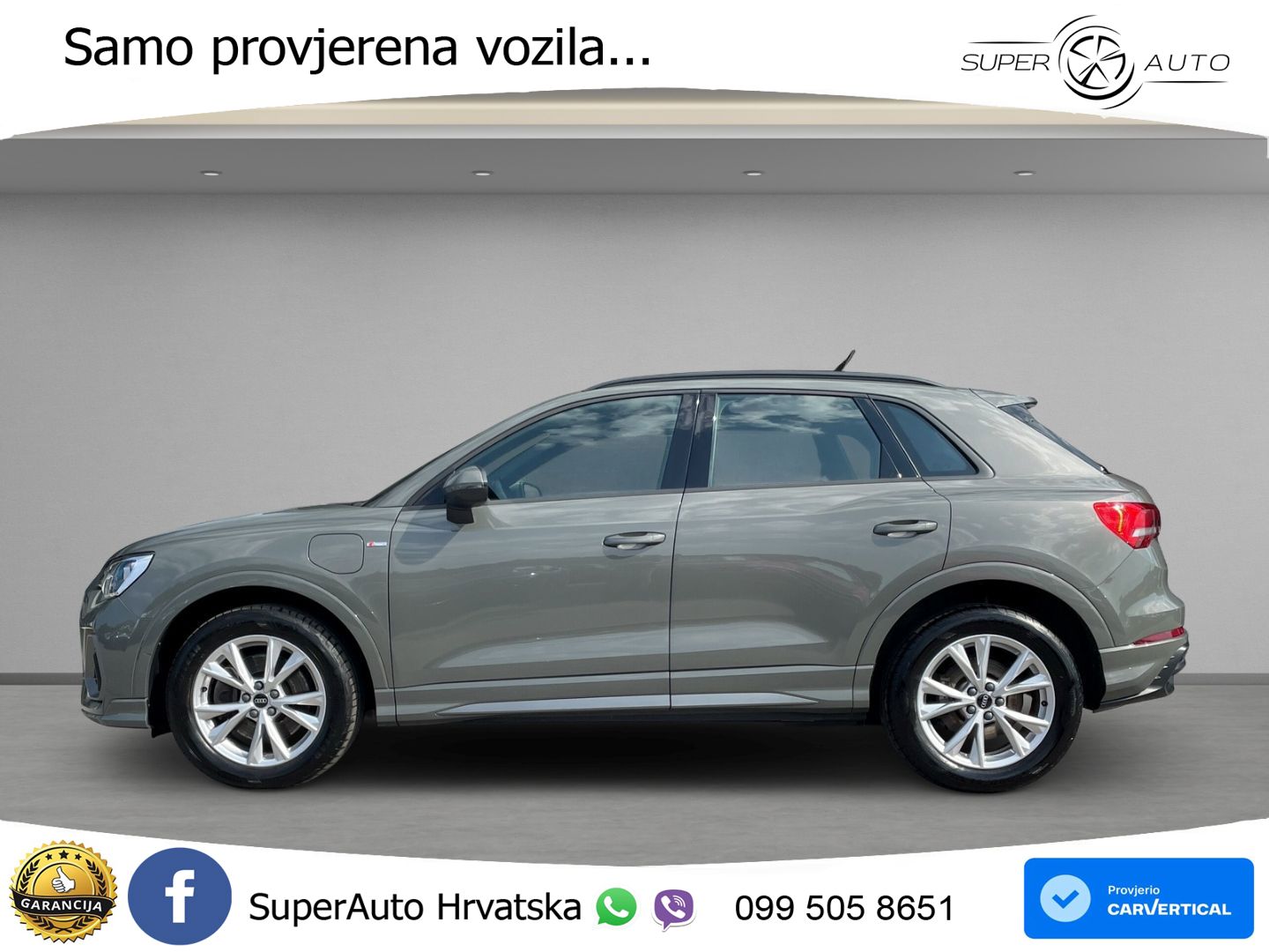 Audi Q3 45 TFSIe (245 KS) S tronic S line LED+GR SJED+ACC