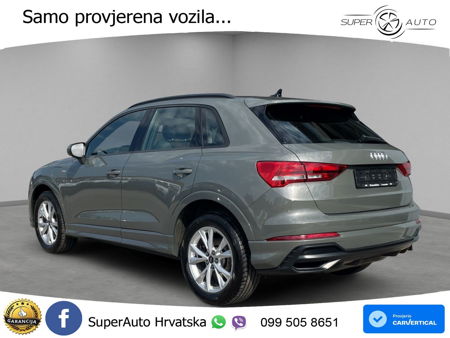 Audi Q3 45 TFSIe (245 KS) S tronic S line LED+GR SJED+ACC